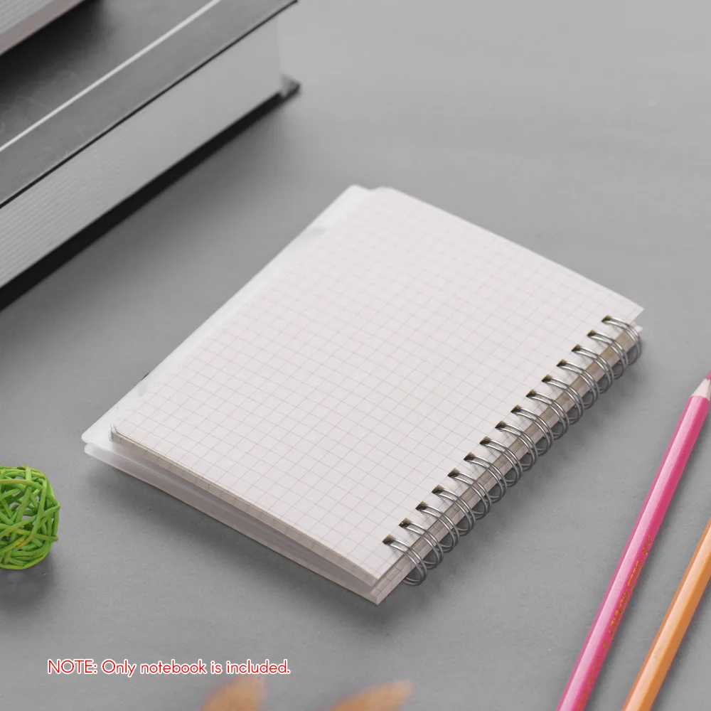 Coil Notebook PlannerSpiral Notebooks Office and School Supplies with Elastic Band 5mm Square Grid Pages Diary Journal Memo
Coil Notebook PlannerSpiral Notebooks Office and School Supplies with Elastic Band 5mm Square Grid Pages Diary Journal Memo