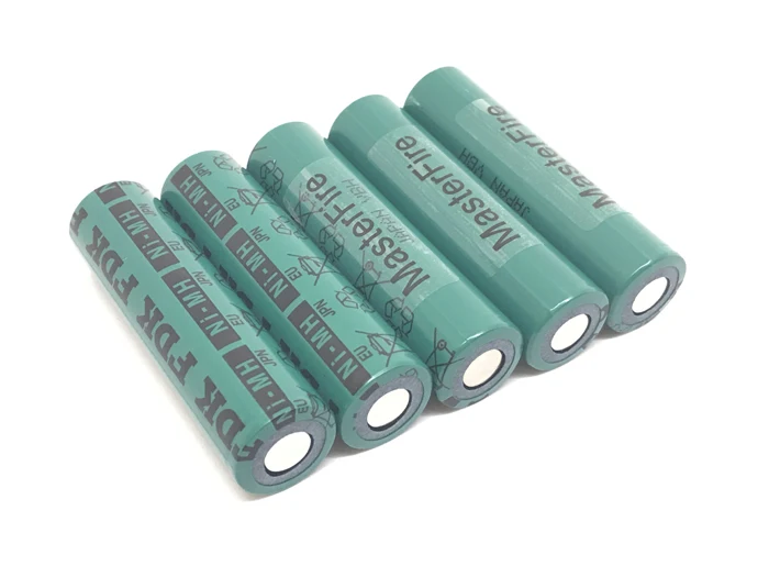 MasterFire 20pcs/lot New Original FDK 18670 HR-4/3FAU 4500mah NiMH 1.2V 4/3FAU battery Ni-MH batteries cell
MasterFire 20pcs/lot New Original FDK 18670 HR-4/3FAU 4500mah NiMH 1.2V 4/3FAU battery Ni-MH batteries cell