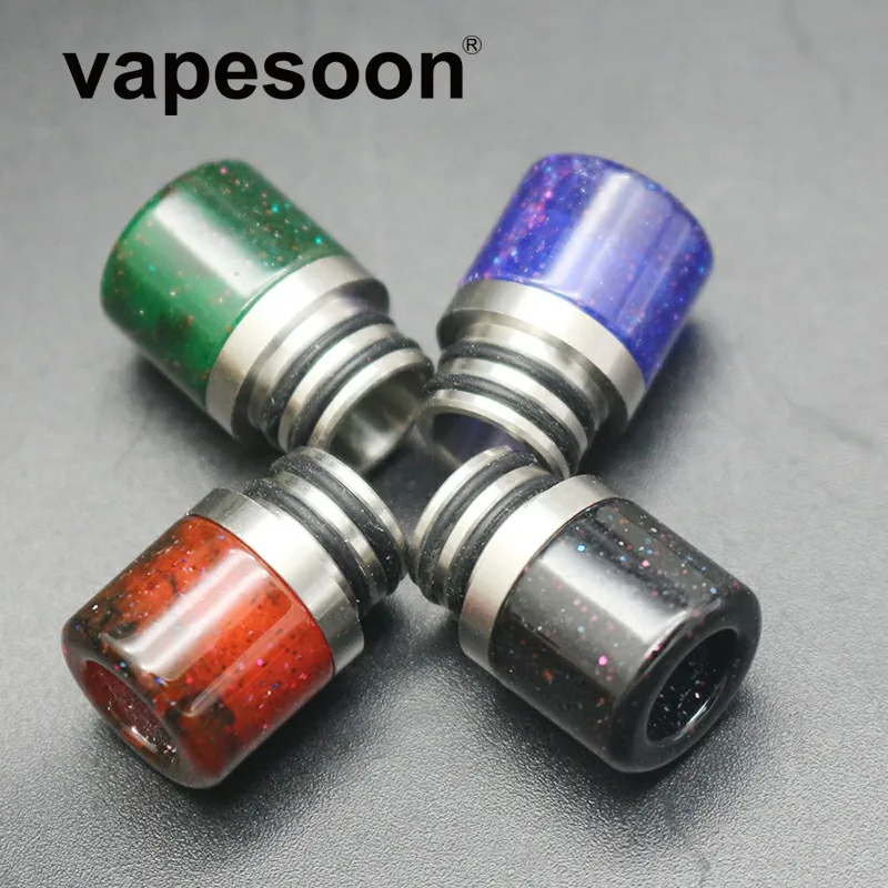 Vapesoon 510 Drip Tip Vape resin driptip Electronic Cigarette wide bore Mouthpieces for Vape Tank Vaporizer Atomizer
Vapesoon 510 Drip Tip Vape resin driptip Electronic Cigarette wide bore Mouthpieces for Vape Tank Vaporizer Atomizer
