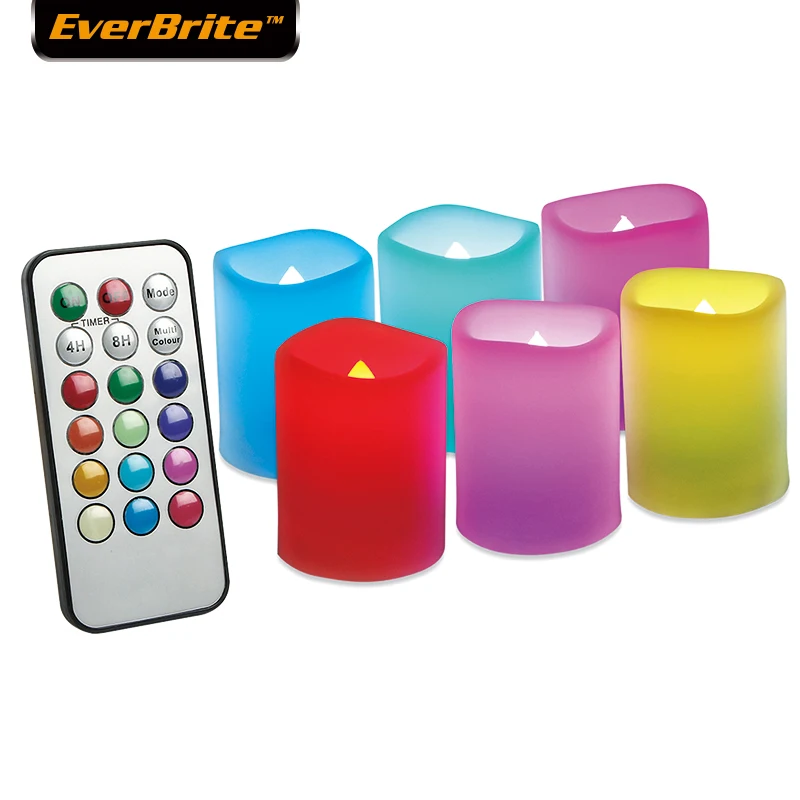 EverBrite 6PC LED Candles light Flameless Candles with Battery & Remote Control for Home Decoartion Party Wedding Xmas
EverBrite 6PC LED Candles light Flameless Candles with Battery & Remote Control for Home Decoartion Party Wedding Xmas
