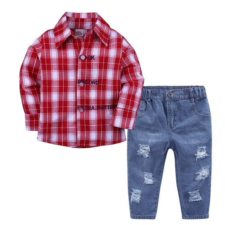 New Summer Sets of clothes for little boys long sleeve t-shirt+jeans 2pcs. children Costumes sets for boys cotton suit
New Summer Sets of clothes for little boys long sleeve t-shirt+jeans 2pcs. children Costumes sets for boys cotton suit