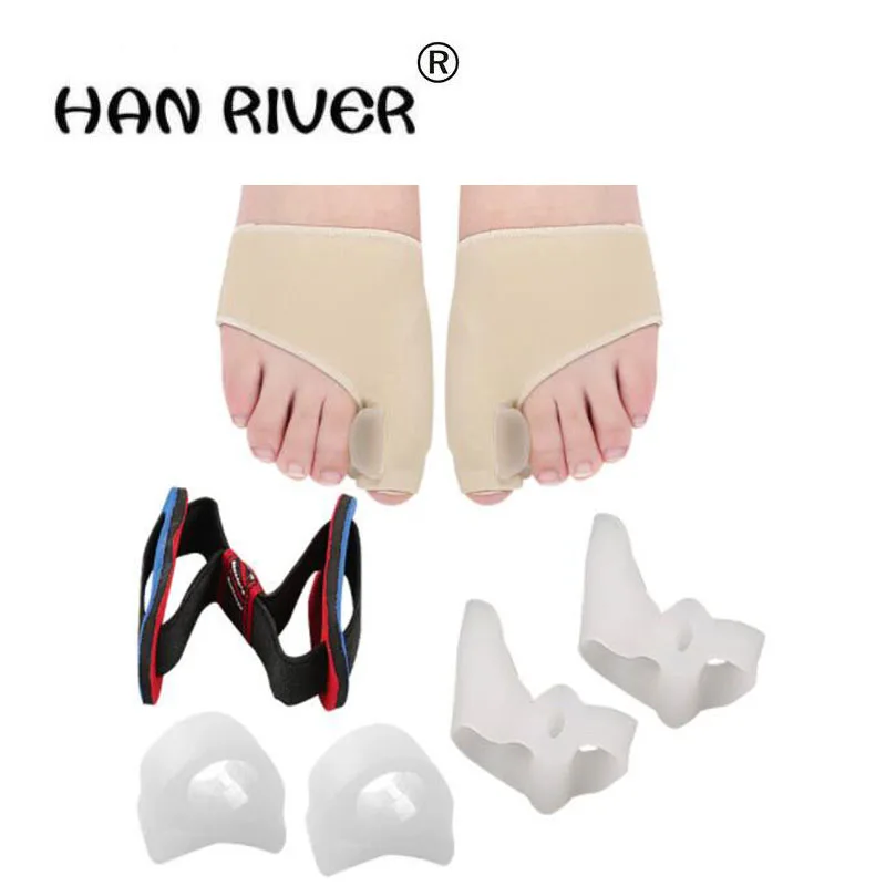 HANRIVER 4 piece in foot care tools Toes eversion orthotics separator correct toe pads
HANRIVER 4 piece in foot care tools Toes eversion orthotics separator correct toe pads