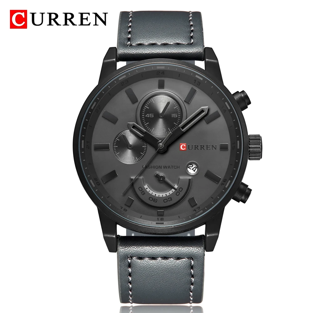 CURREN 8217 Men's Sport Quartz Watch Mens Watches Top Brand Luxury Waterproof Military Wrist Watch Men Clock Male
CURREN 8217 Men's Sport Quartz Watch Mens Watches Top Brand Luxury Waterproof Military Wrist Watch Men Clock Male