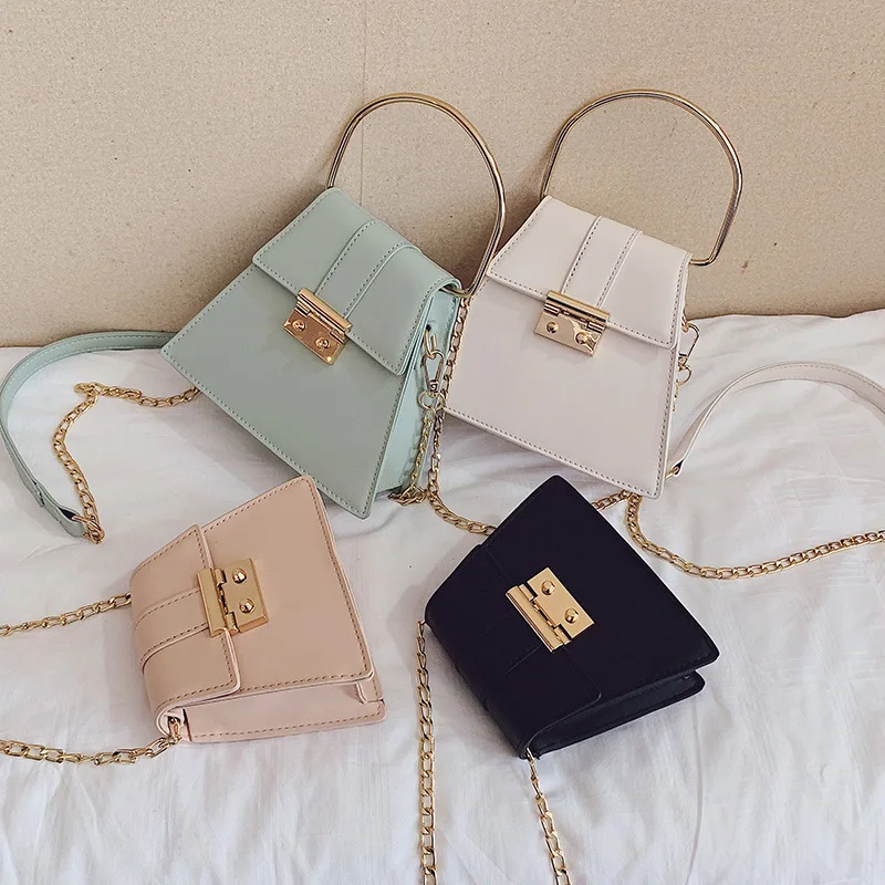 Luxury PU Leather Trapezoidal Women Messenger Bags 2019 Fashion Wild Color Chain Single Shoulder Diagonal Package DG395
Luxury PU Leather Trapezoidal Women Messenger Bags 2019 Fashion Wild Color Chain Single Shoulder Diagonal Package DG395