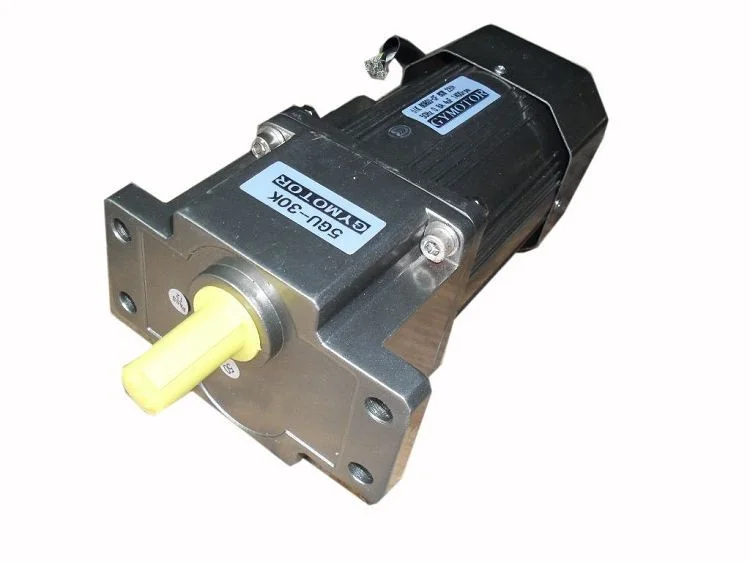 AC 220V 120W Single phase regulated speed motor with gearbox. AC gear motor,
AC 220V 120W Single phase regulated speed motor with gearbox. AC gear motor,