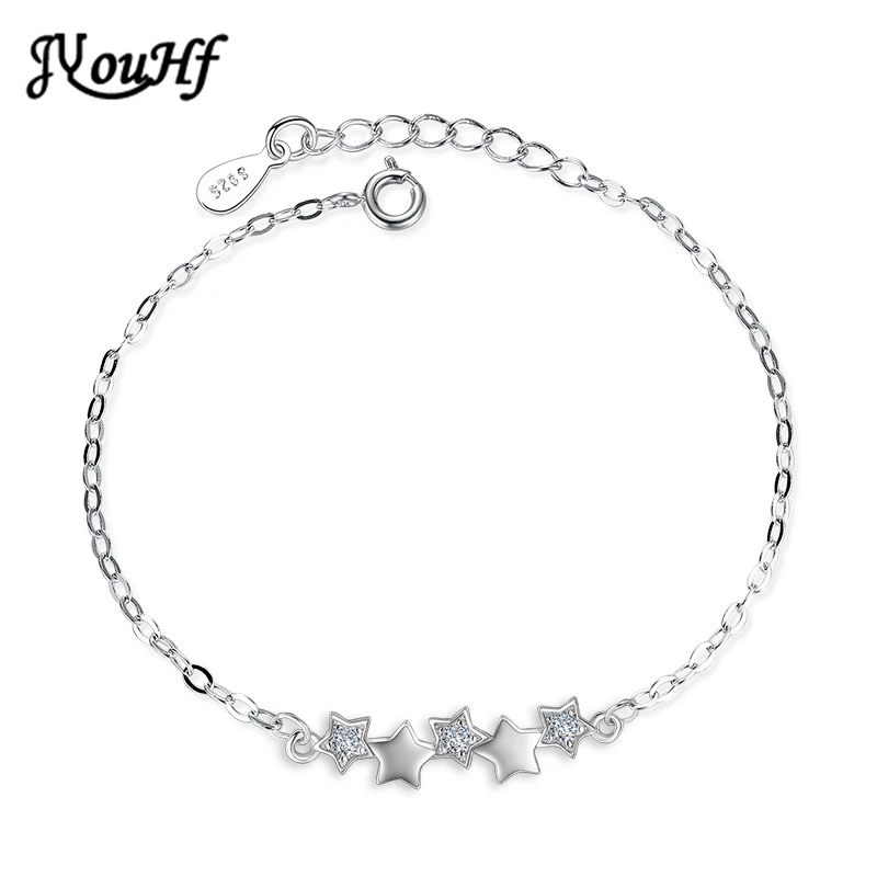 JYouHF Fashion Original Star Charm Paved Cubic Zirconia Bracelet for Women New Pretty Link Chain Bracelets & Bangles Party Gifts
JYouHF Fashion Original Star Charm Paved Cubic Zirconia Bracelet for Women New Pretty Link Chain Bracelets & Bangles Party Gifts