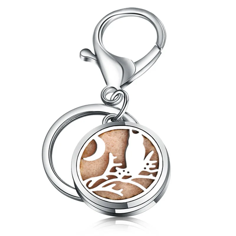 Charm Aromatherapy Box Night Owl Key Chain Stainless Steel Perfume Essential Oil Diffuser Scent Key Chain Keyring Christmas Gift
Charm Aromatherapy Box Night Owl Key Chain Stainless Steel Perfume Essential Oil Diffuser Scent Key Chain Keyring Christmas Gift