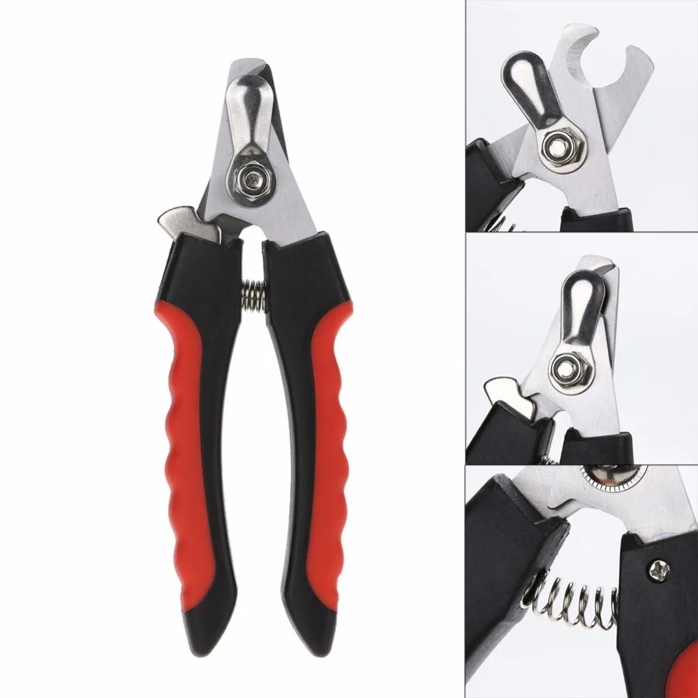 Professional Pet Dog Nail Clipper Cutter Stainless Steel Grooming Scissors Clippers for Animals Cats with Lock Size S M
Professional Pet Dog Nail Clipper Cutter Stainless Steel Grooming Scissors Clippers for Animals Cats with Lock Size S M