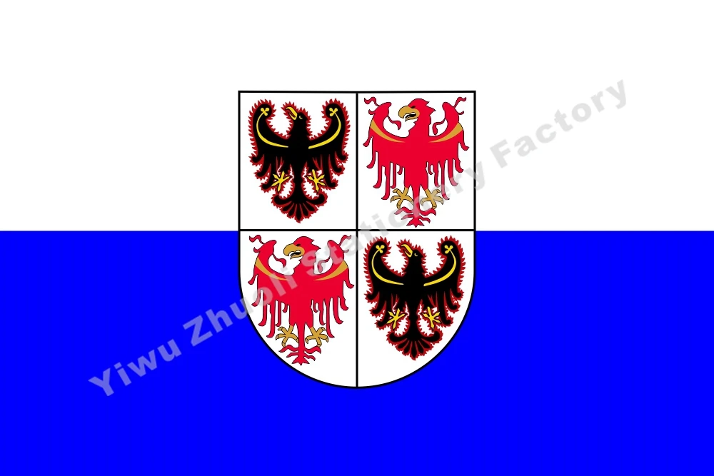 Italy of the Trentino-South Tyrol of Flag 150X90cm (3x5FT) 120g 100D Polyester Double Stitched High Quality Banner Free Shipping
Italy of the Trentino-South Tyrol of Flag 150X90cm (3x5FT) 120g 100D Polyester Double Stitched High Quality Banner Free Shipping