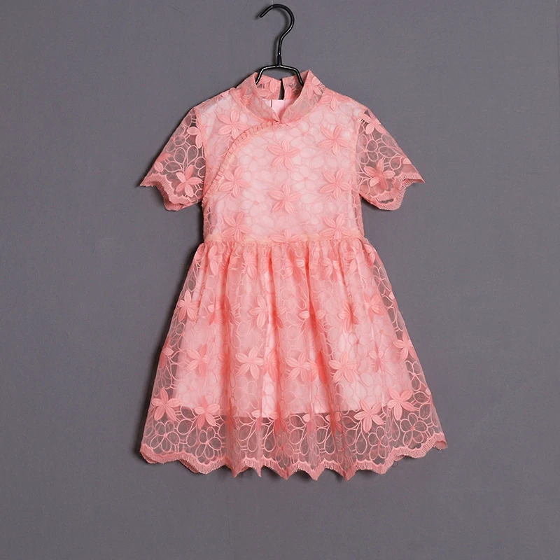 Summer mother daughter dress family matching look child embroidery organza pleated dress kids girl Chinese qipao cheongsam dress
Summer mother daughter dress family matching look child embroidery organza pleated dress kids girl Chinese qipao cheongsam dress