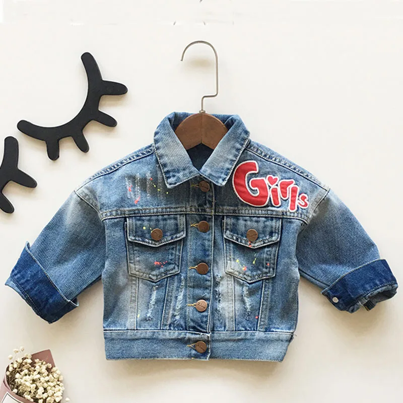 Denim jacket kids clothes girls letter print tops fall autumn coat 2018 lovely baby clothes newborn toddler kids baby cowboy
Denim jacket kids clothes girls letter print tops fall autumn coat 2018 lovely baby clothes newborn toddler kids baby cowboy