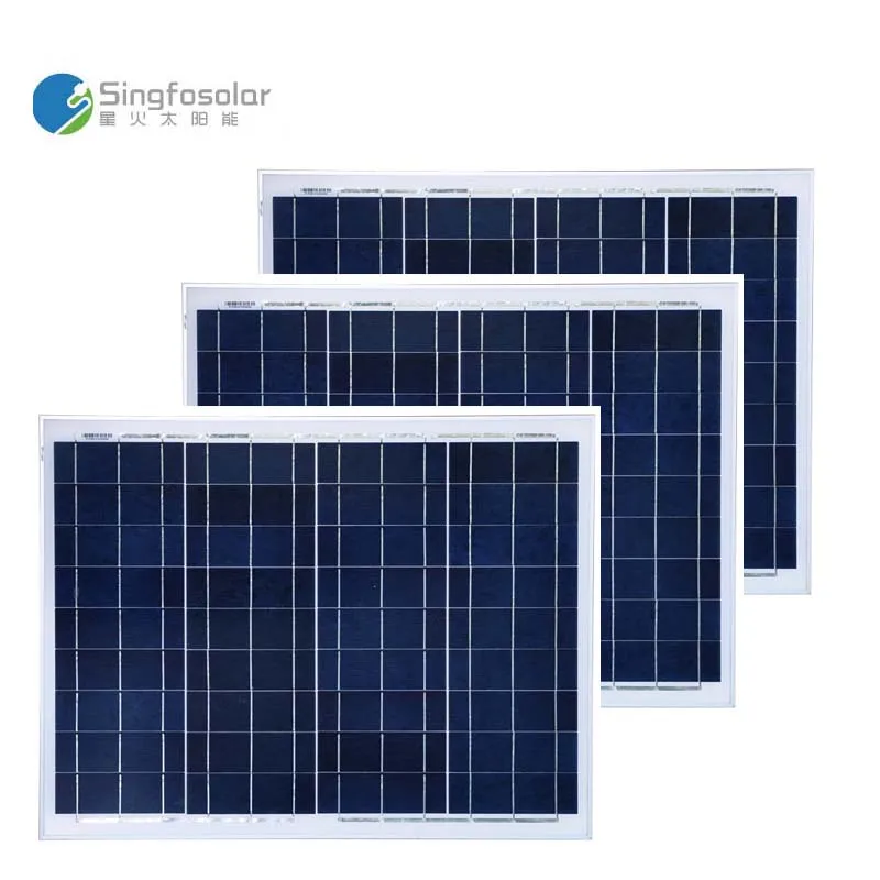 Фото Солнечная панель 50 Вт 12 В 3 шт./лот Placas Solares 150 36 портативная батарея Solaire система