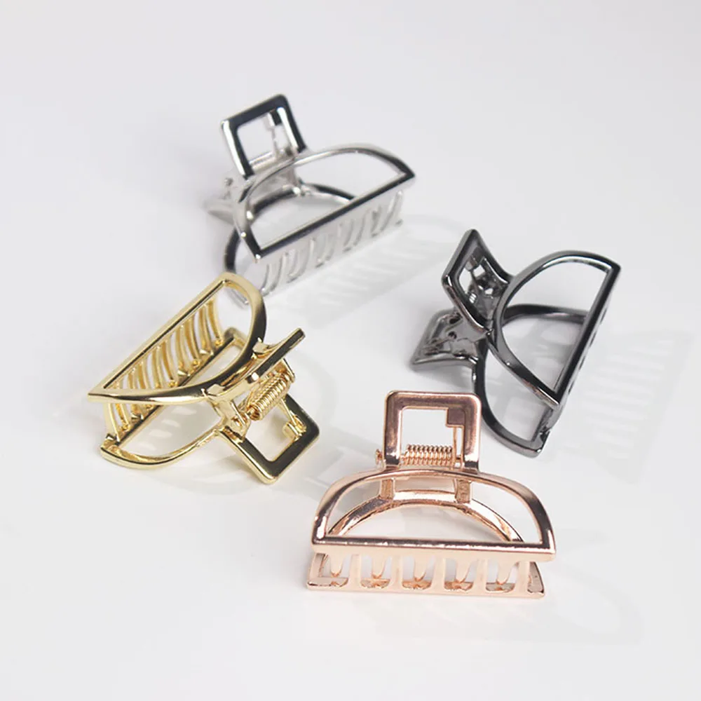 2021 New Women Girls Geometric Hair Claw Clamps Metal Hair Crab Moon Shape Hair Clip Claws Solid Color Hair Accessories Hairpin
2021 New Women Girls Geometric Hair Claw Clamps Metal Hair Crab Moon Shape Hair Clip Claws Solid Color Hair Accessories Hairpin