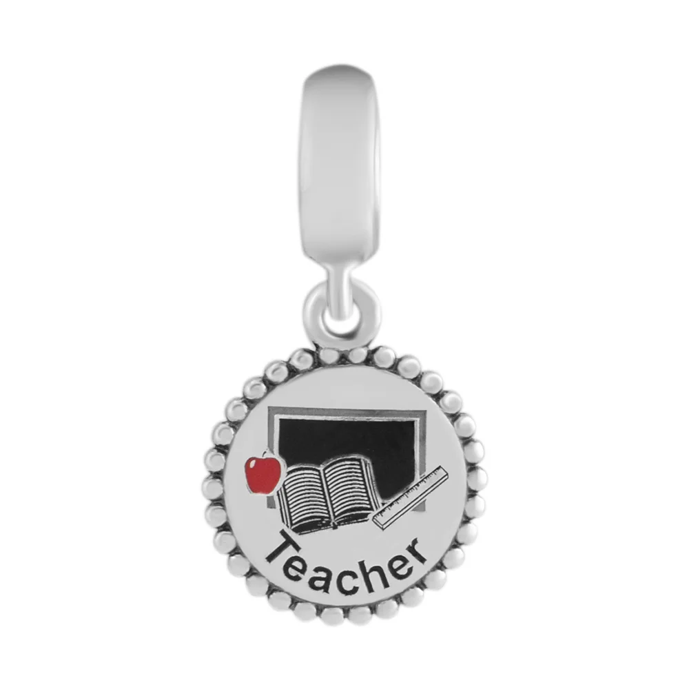 Fits for Europe Charms Bracelets Teacher Dangle Beads 100% 925 Sterling Silver Jewelry Free Shipping
Fits for Europe Charms Bracelets Teacher Dangle Beads 100% 925 Sterling Silver Jewelry Free Shipping