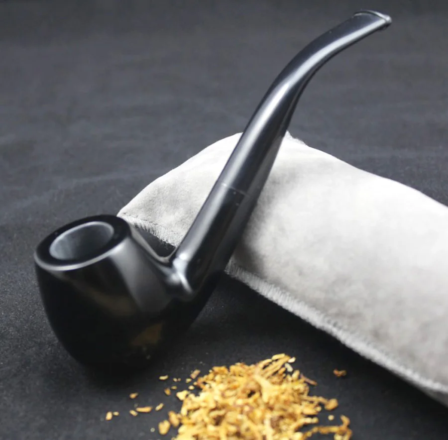 16 Tools Handmade Natural Ebony Wood Smoke Tobacco Smoking Pipe High Quality Bent Type Wooden Pipe 9mm Pipe Filter 508BLy
16 Tools Handmade Natural Ebony Wood Smoke Tobacco Smoking Pipe High Quality Bent Type Wooden Pipe 9mm Pipe Filter 508BLy