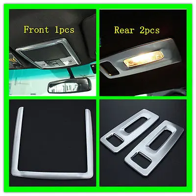 Front + Rear reading light Lamp cover trim 3pcs For Ford Explorer 2011 2012 2013 2014
Front + Rear reading light Lamp cover trim 3pcs For Ford Explorer 2011 2012 2013 2014