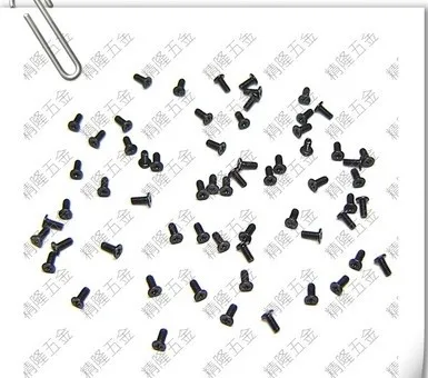 200pcs/lot Laptop screws, flat and thin head M1.4*3 Computer screws/ Mobile phone screws
200pcs/lot Laptop screws, flat and thin head M1.4*3 Computer screws/ Mobile phone screws