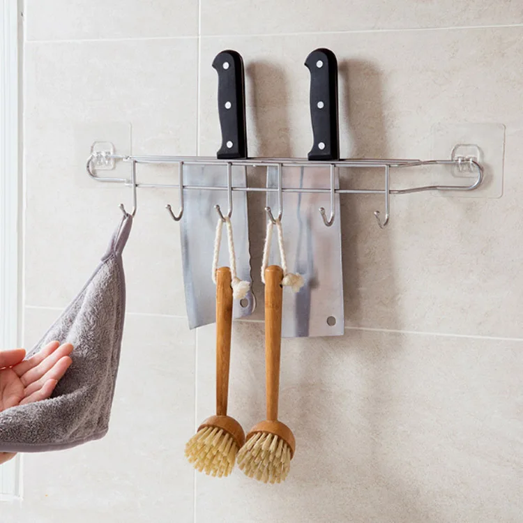 Iron Wall Kitchen Shelves Knives Cooking Tools Storage Scouring Pad Cleaner Racks Holders Organization Shelf Home Accessories
Iron Wall Kitchen Shelves Knives Cooking Tools Storage Scouring Pad Cleaner Racks Holders Organization Shelf Home Accessories