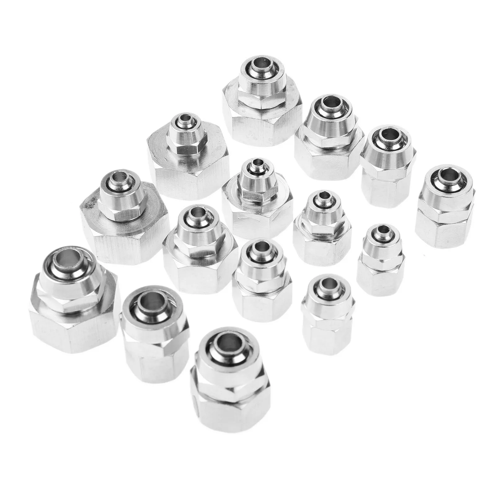 1pc 6-12mm OD Tube Pneumatic Quick Fittings 1/8" 1/4" 3/8" 1/2" Female Thread Air Vacuum Hose Quick Joint Coupler Connector PCF
1pc 6-12mm OD Tube Pneumatic Quick Fittings 1/8" 1/4" 3/8" 1/2" Female Thread Air Vacuum Hose Quick Joint Coupler Connector PCF
