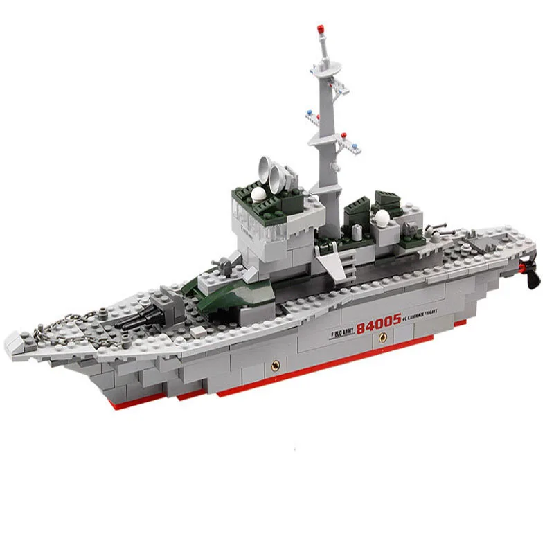 Cruiser Army Military Frigate Blocks Bricks Battle War Ship Classic Education Navy Vessel Boat Toy for Children
Cruiser Army Military Frigate Blocks Bricks Battle War Ship Classic Education Navy Vessel Boat Toy for Children