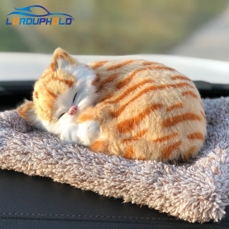 Car Ornament Cute Simulation Plush Sleeping Cat Lovely Toy Bamboo Charcoal Bag Clean Air Purifier Decoration Gifts Accessories
Car Ornament Cute Simulation Plush Sleeping Cat Lovely Toy Bamboo Charcoal Bag Clean Air Purifier Decoration Gifts Accessories