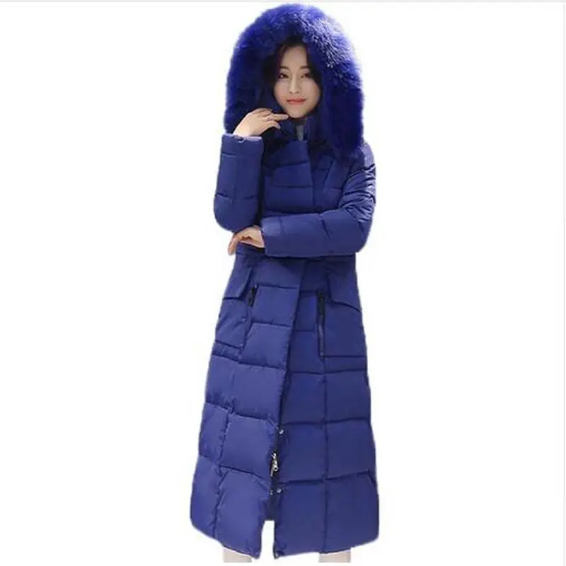 2017 New Women Parka Winter Jacket Female X-Long Winter Coat Women Fur Collar Thick Hooded Winter plus size Coat Female QH0362
2017 New Women Parka Winter Jacket Female X-Long Winter Coat Women Fur Collar Thick Hooded Winter plus size Coat Female QH0362