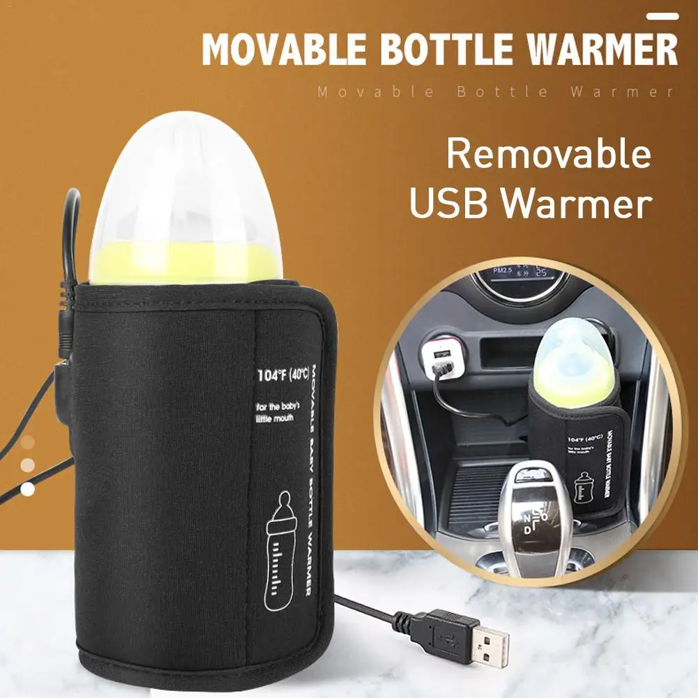 Car USB Baby Bottle Warmer Portable Travel Milk Warmer Infant Feeding Bottle Heated Cover Insulation Thermostat Food Heater
Car USB Baby Bottle Warmer Portable Travel Milk Warmer Infant Feeding Bottle Heated Cover Insulation Thermostat Food Heater