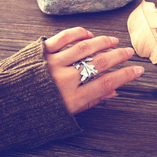 S925Silver Cute plant of Ginkgo leaf rings for lady gift Beautiful Europe Ginkgo leaves rings for women made by copper ring bulk
S925Silver Cute plant of Ginkgo leaf rings for lady gift Beautiful Europe Ginkgo leaves rings for women made by copper ring bulk