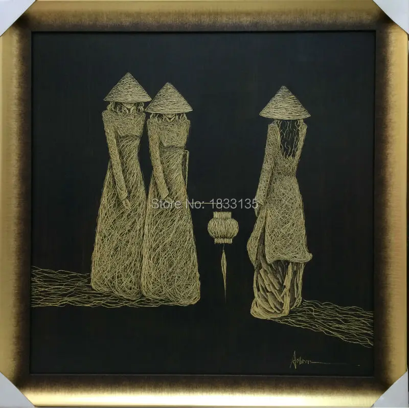 Original High Quality Hand Painted Canvas Painting Palette Knife Net Shape Vietnamese woman Modern Wall Picture for Living Room
Original High Quality Hand Painted Canvas Painting Palette Knife Net Shape Vietnamese woman Modern Wall Picture for Living Room