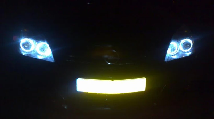For Opel Astra H NON projector 2007 2008 2009 2010 Multi-color Led Angel Eyes Kit RGB Halo Rings Daytime Running Light DRL
For Opel Astra H NON projector 2007 2008 2009 2010 Multi-color Led Angel Eyes Kit RGB Halo Rings Daytime Running Light DRL