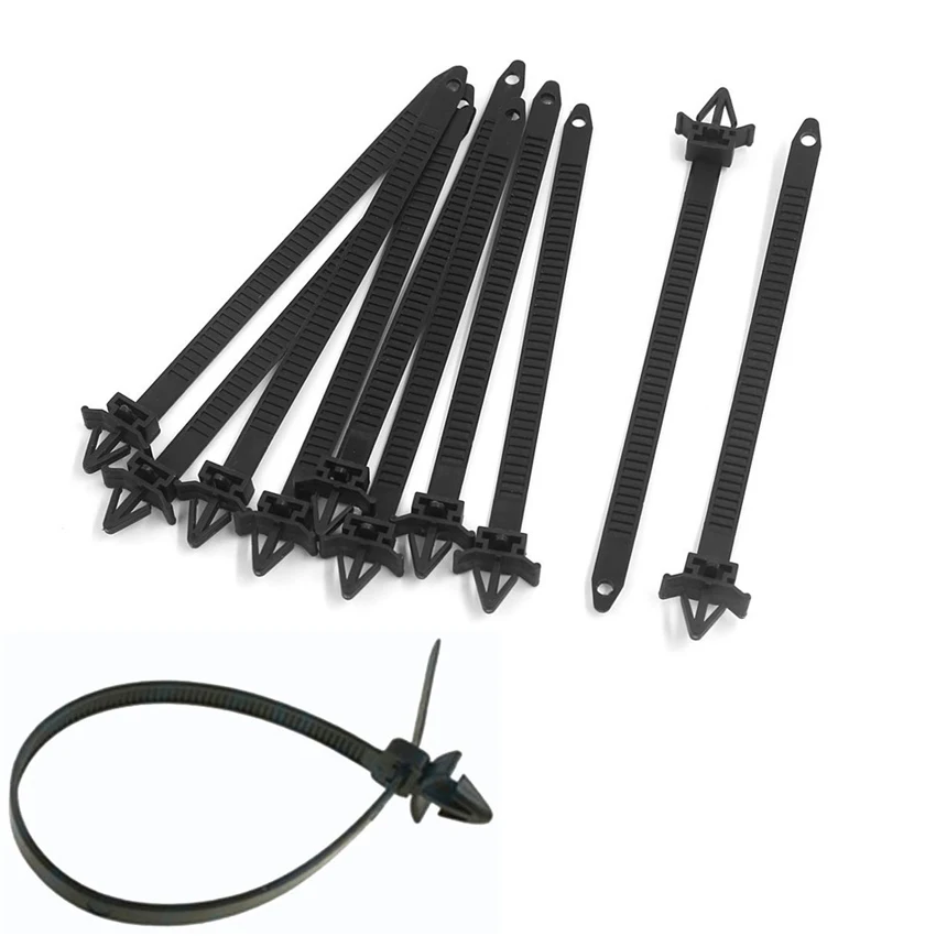 YAQUICKA 10pcs Push Car Mount Wire Tie Clip Releasable Cable Strap Car clips car Accessary Black 150mm x 7mm For Honda Bmw etc
YAQUICKA 10pcs Push Car Mount Wire Tie Clip Releasable Cable Strap Car clips car Accessary Black 150mm x 7mm For Honda Bmw etc