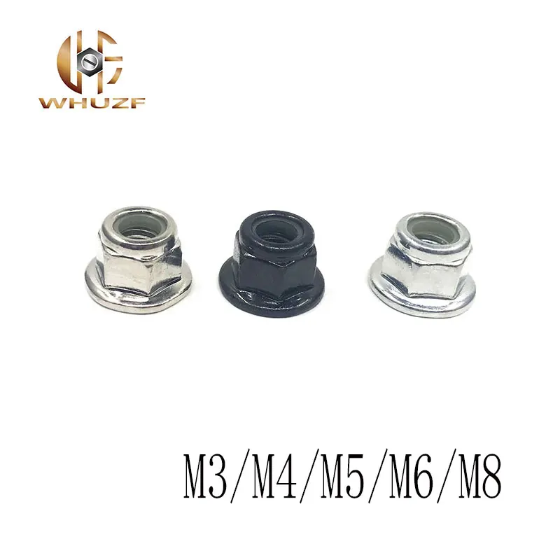 Шестигранная Фланцевая гайка из нержавеющей стали M3/M4/M5/M6/M8 DIN6926 304, шестигранная нейлоновая противоскользящая гайка, 50 шт.
Шестигранная Фланцевая гайка из нержавеющей стали M3/M4/M5/M6/M8 DIN6926 304, шестигранная нейлоновая противоскользящая гайка, 50 шт.