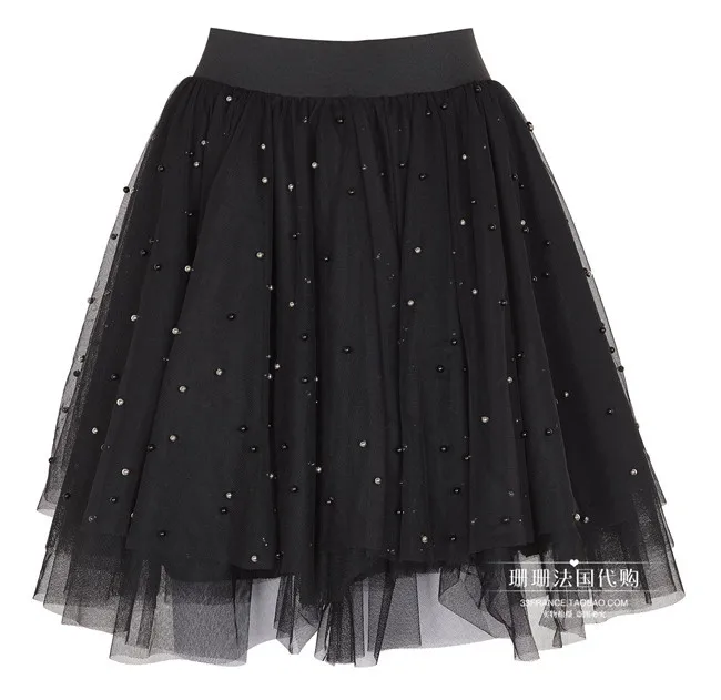 Skirts Womens Short Women Clothes 2018 Mesh Ball Gown Handmade Beading Expansion Bottom Skirt
Skirts Womens Short Women Clothes 2018 Mesh Ball Gown Handmade Beading Expansion Bottom Skirt