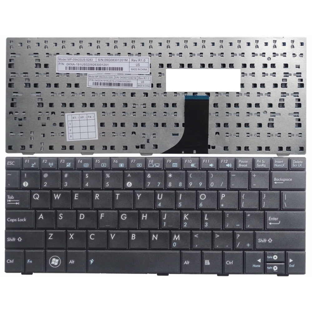 US FOR ASUS EEEPC EEE PC 1005 1005HD 1005HA 1001 1008 1008HA 1001HA Replace laptop keyboard Black New English
US FOR ASUS EEEPC EEE PC 1005 1005HD 1005HA 1001 1008 1008HA 1001HA Replace laptop keyboard Black New English