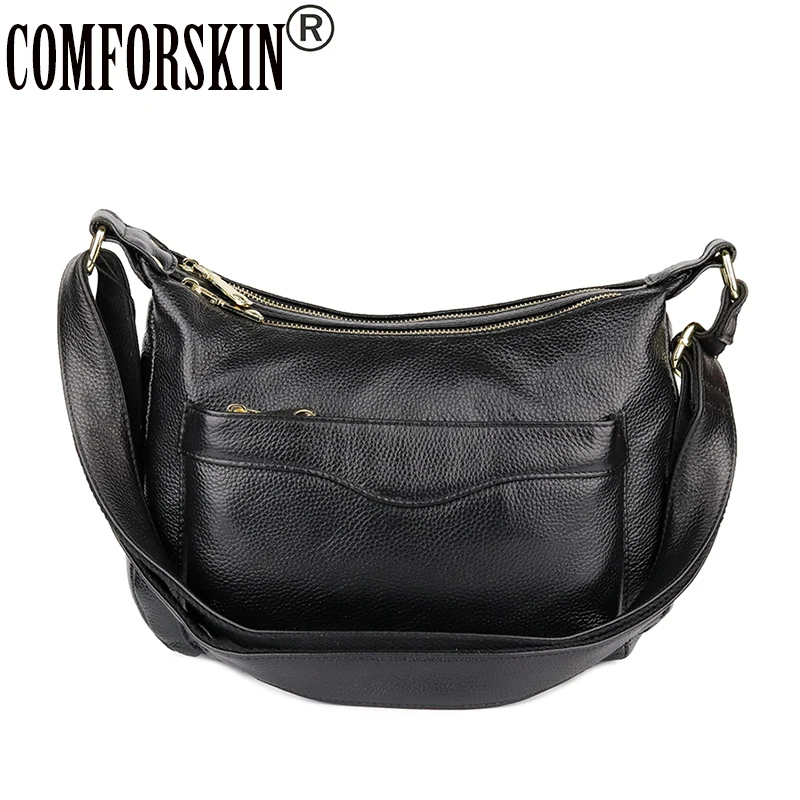 COMFORSKIN Bolsas Feminina Women Cross- body Bags New Arrivals Cowhide Leather European And American Travelling Shoulder Bags
COMFORSKIN Bolsas Feminina Women Cross- body Bags New Arrivals Cowhide Leather European And American Travelling Shoulder Bags