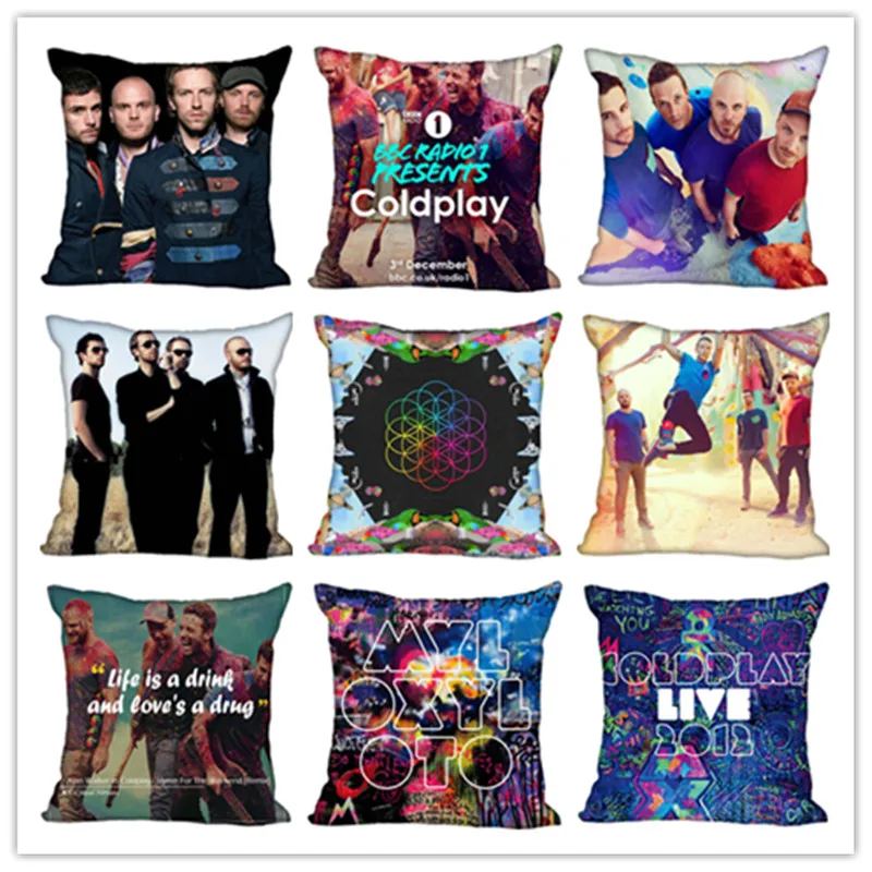 Custom pillowcase case 1 pcs Coldplay square pillowcase custom zipper bedroom, living room, car, home customization
Custom pillowcase case 1 pcs Coldplay square pillowcase custom zipper bedroom, living room, car, home customization