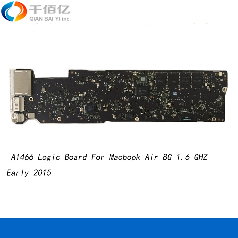 Материнская плата A1466 материнская для ноутбука Macbook Air 1 6 ГГц I5 5650U 8G EMC2925 раннего