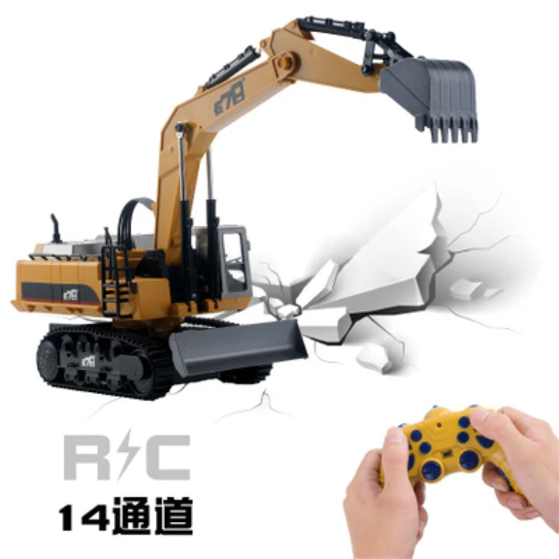 NEW large RC Engineering Truck 1:16 4CH RC Excavator electric Engineering Vehicle Toy child best gift toy cool light VS HN28763
NEW large RC Engineering Truck 1:16 4CH RC Excavator electric Engineering Vehicle Toy child best gift toy cool light VS HN28763