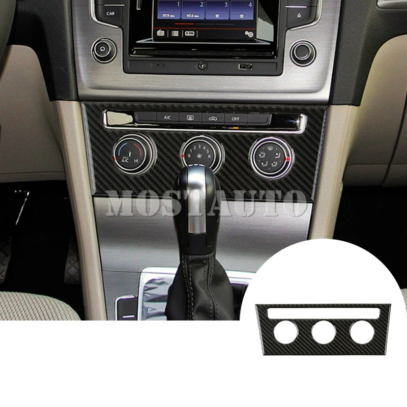 For Volkswagen Golf 7 MK7 Carbon Fiber Console Air Condition Button Trim Cover 2013-2018 1pcs Car Accessories Interior Car Decor
For Volkswagen Golf 7 MK7 Carbon Fiber Console Air Condition Button Trim Cover 2013-2018 1pcs Car Accessories Interior Car Decor