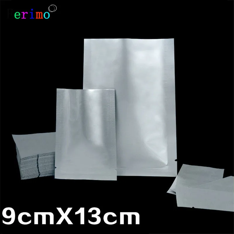 free shipping 100pcs 9 *13 cm pure aluminum flat pocket small aluminum foil bag food composite bag vacuum bag powder bag
free shipping 100pcs 9 *13 cm pure aluminum flat pocket small aluminum foil bag food composite bag vacuum bag powder bag