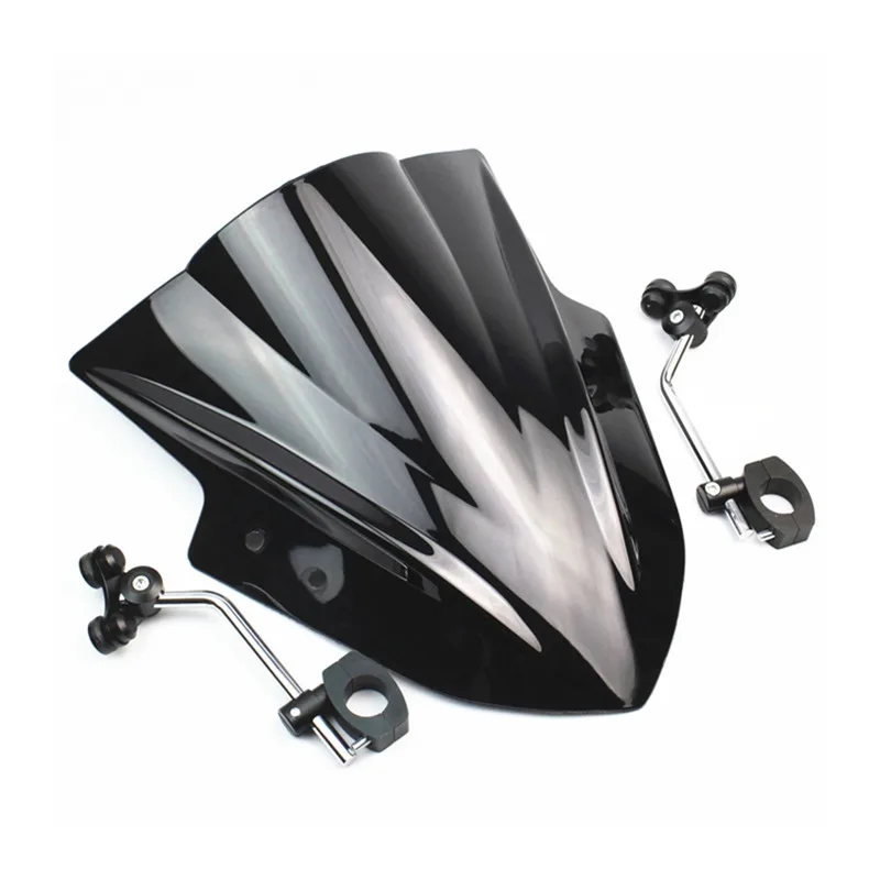 Ветровой дефлектор для мотоцикла YAMAHA MT125 FZ1 FZ8 FZ8N XJ6 XJ6N MT03 MT07 Double Bubble|Козырьки от