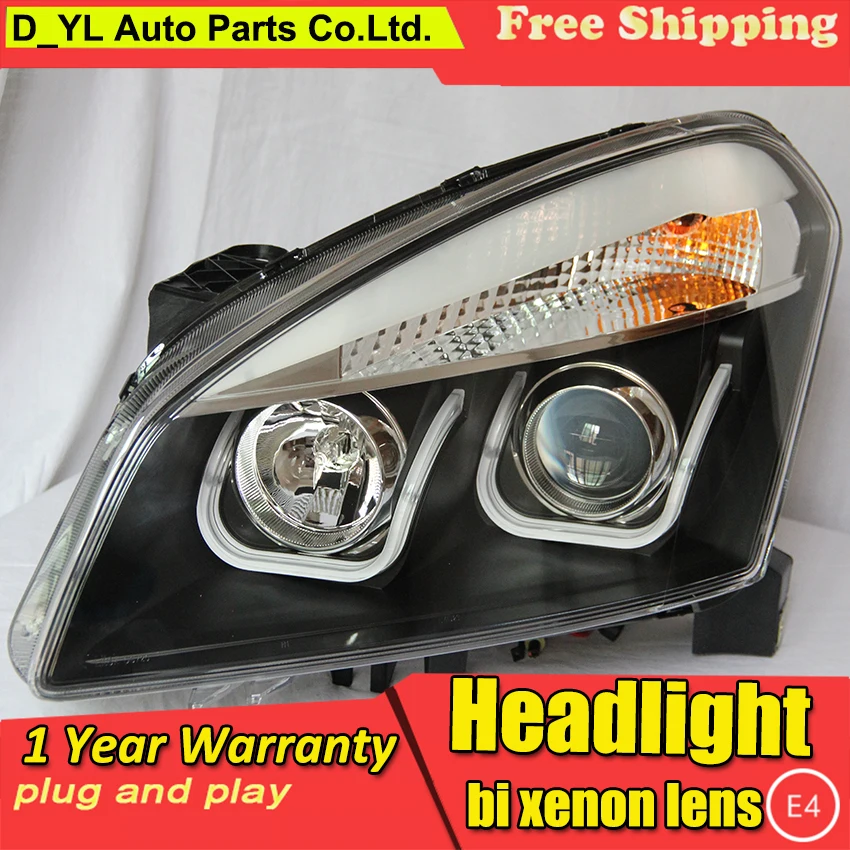 DY_L Car Styling Head lamp forNissan Qashqai 2008-2013 LED Headlight DRL H7/D2H HID Xenon bi xenon lens
DY_L Car Styling Head lamp forNissan Qashqai 2008-2013 LED Headlight DRL H7/D2H HID Xenon bi xenon lens