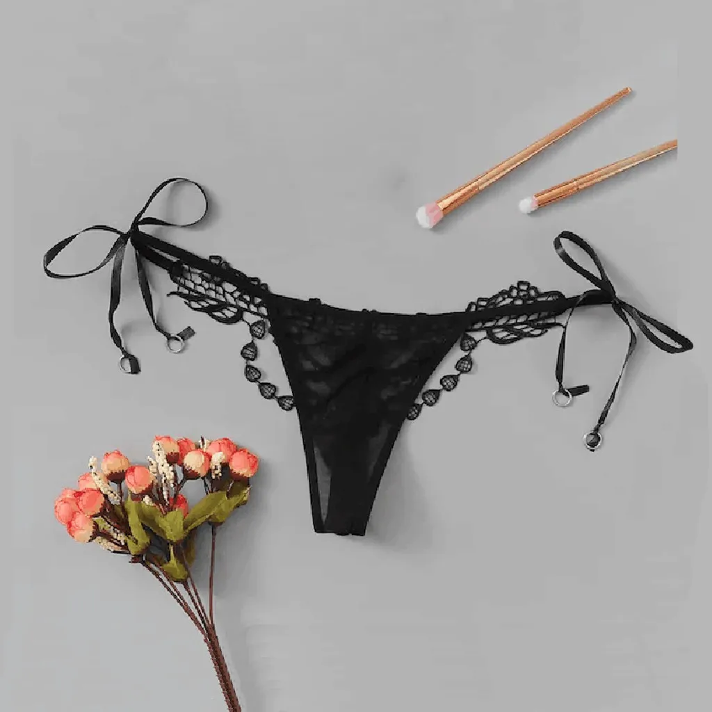 Fashion Women Sexy Tie Side Lace Panty Lingerie Underwear Thong G-string Present for Girlfriend Ropa Interior Femenina Encaje
Fashion Women Sexy Tie Side Lace Panty Lingerie Underwear Thong G-string Present for Girlfriend Ropa Interior Femenina Encaje