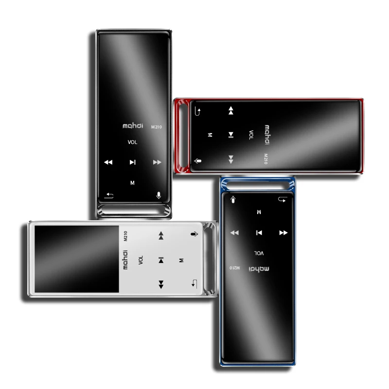 mahdi M210 Mp3 Player Bluetooth Touch Screen 1.8 inch Portable Sports USB HD HIFI Music Player 16GB Support TF Card Ultra-thin
mahdi M210 Mp3 Player Bluetooth Touch Screen 1.8 inch Portable Sports USB HD HIFI Music Player 16GB Support TF Card Ultra-thin