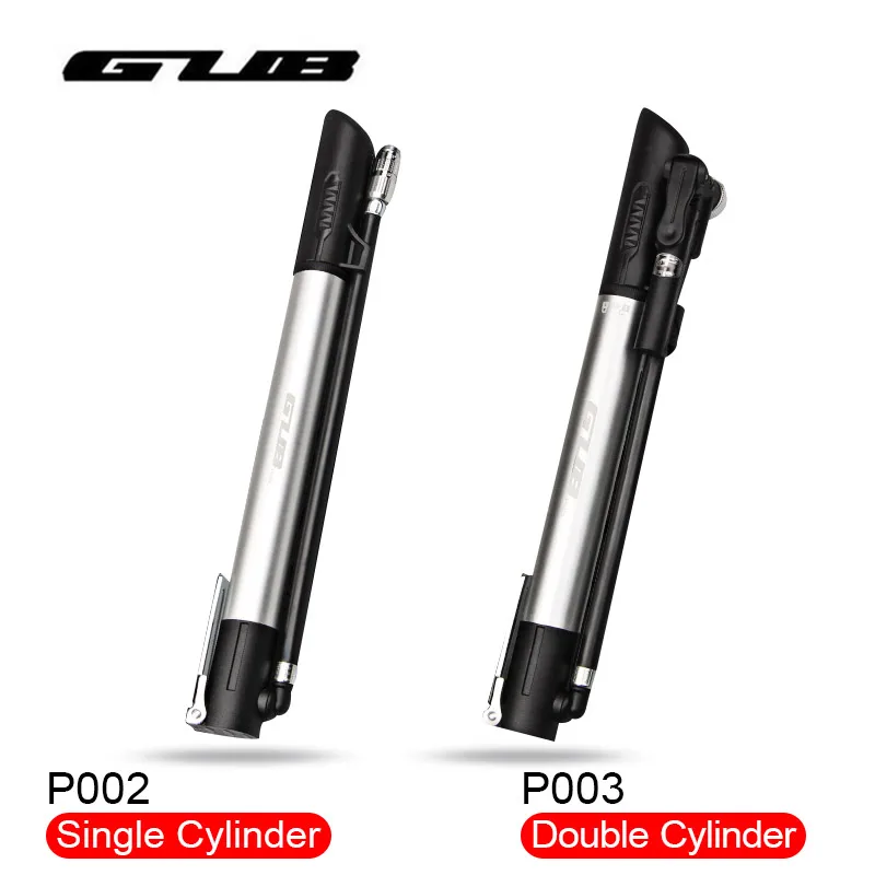 GUB Bicycle Pump Portable Bike Tyre High Pressure Inflator Aluminum Alloy with Pressure Gauge Presta Schrader Valve Hand Pump
GUB Bicycle Pump Portable Bike Tyre High Pressure Inflator Aluminum Alloy with Pressure Gauge Presta Schrader Valve Hand Pump