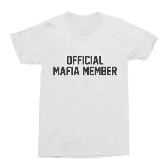 Mafia T-Shirt Official Mafia Member Funny Mens Tee Cotton T-Shirt Mafia Official Funny Men's T-Shirt-C115
Mafia T-Shirt Official Mafia Member Funny Mens Tee Cotton T-Shirt Mafia Official Funny Men's T-Shirt-C115