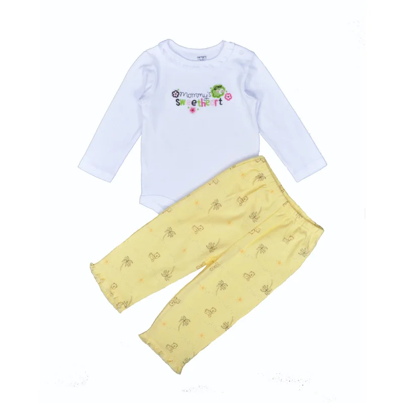 Комплекты одежды для маленьких девочек, Осенние Комбинезоны с длинным рукавом и штаны с мультяшными животными, одежда для девочек из 2 предм...
Комплекты одежды для маленьких девочек, Осенние Комбинезоны с длинным рукавом и штаны с мультяшными животными, одежда для девочек из 2 предм...