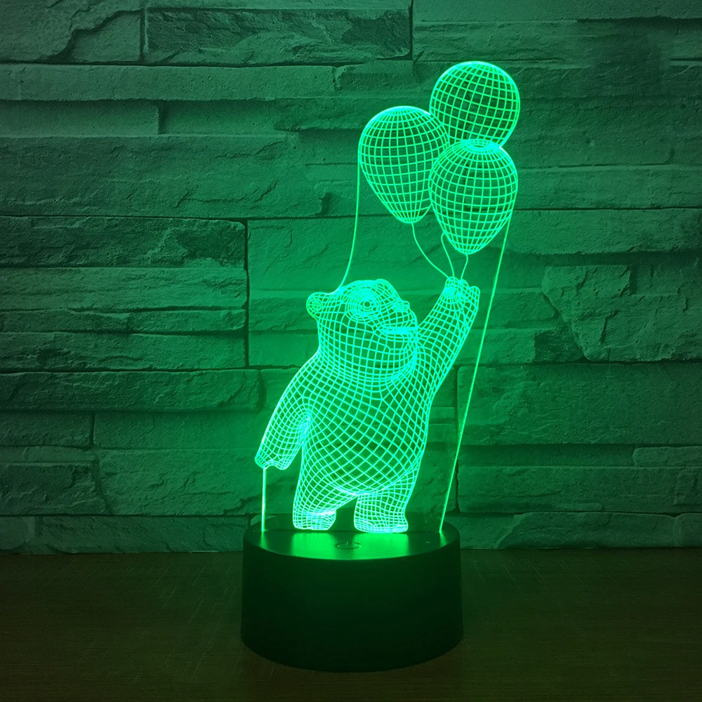 Led 3D Acrylic Night Light 2019 New Night Lamp Animals USB 7 Colors Changing Touch Switch Small Table Lamp Holiday Gifts
Led 3D Acrylic Night Light 2019 New Night Lamp Animals USB 7 Colors Changing Touch Switch Small Table Lamp Holiday Gifts