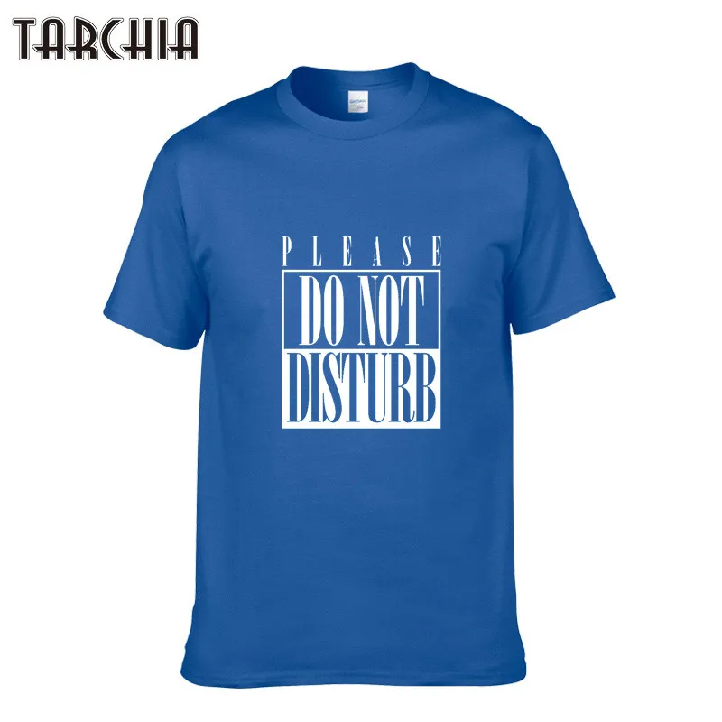 TARCHIA Brand Clothing DO NOT DISTURB Print T Shirts O Neck Short Sleeves Boy Cotton Men t-Shirt Casual Tees Oversized Tops
TARCHIA Brand Clothing DO NOT DISTURB Print T Shirts O Neck Short Sleeves Boy Cotton Men t-Shirt Casual Tees Oversized Tops