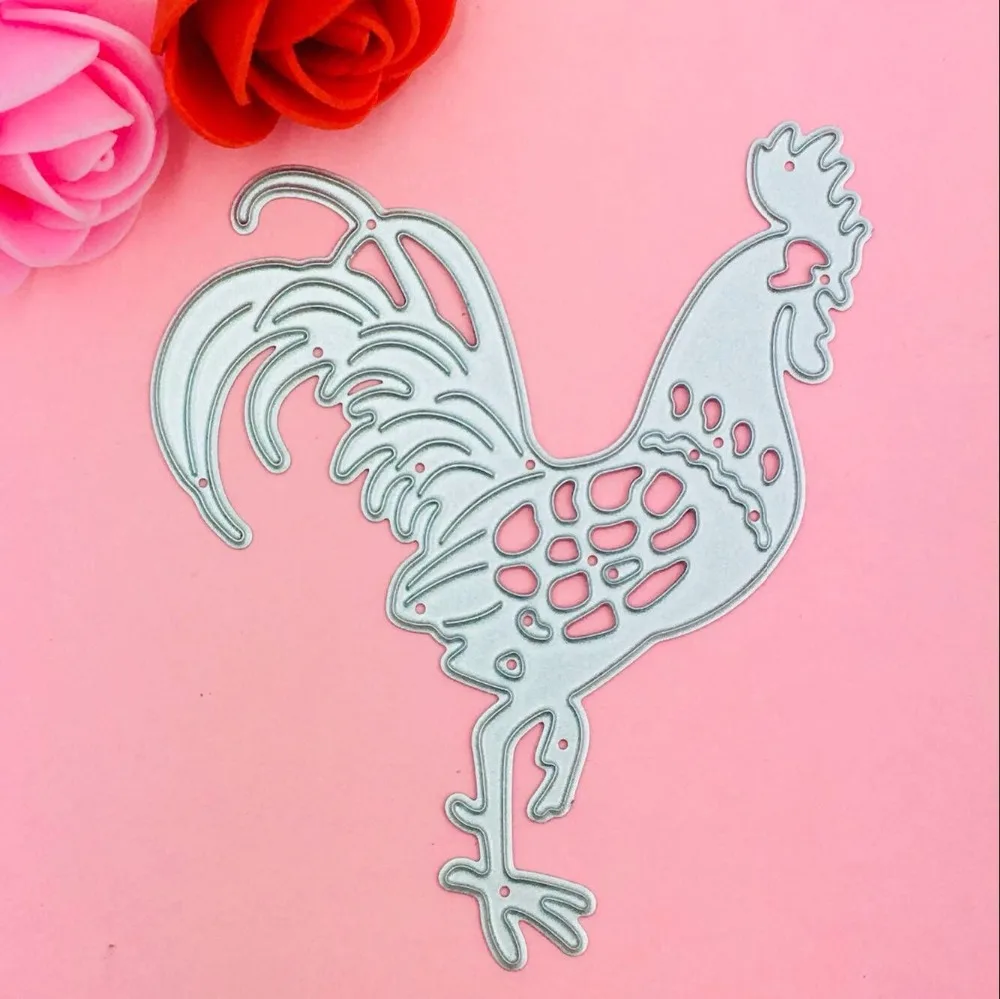 1pcs 7*9cm Cock Metal Cutting Dies Stencils for DIY Scrapbooking/Photo Album Decorative Embossing Paper Cards
1pcs 7*9cm Cock Metal Cutting Dies Stencils for DIY Scrapbooking/Photo Album Decorative Embossing Paper Cards